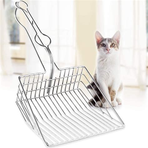 metal litter box scooper|best scoop for pretty litter.